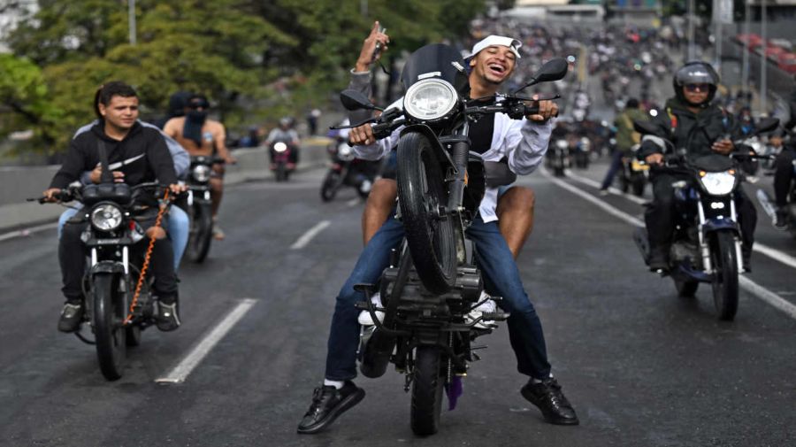 Protestas en Caracas contra un nuevo gobierno de Nicolás Maduro