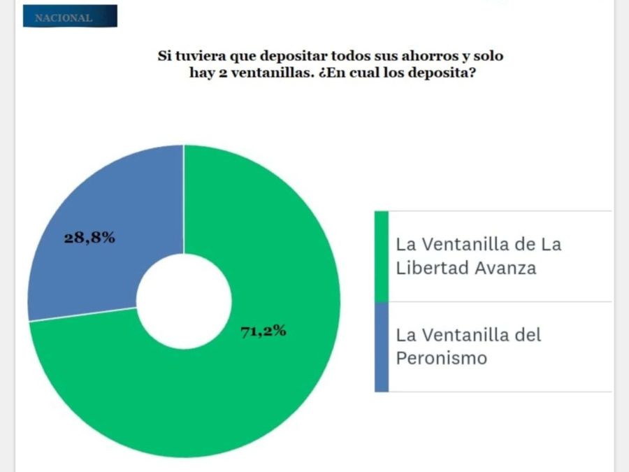 Encuesta DC Consultores sobre Milei 20240730