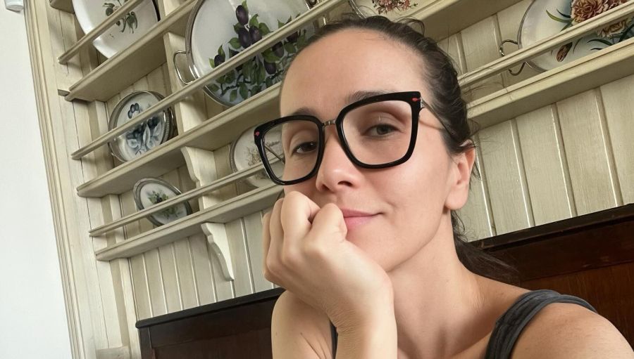 Natalia Oreiro en su casa estilo campestre