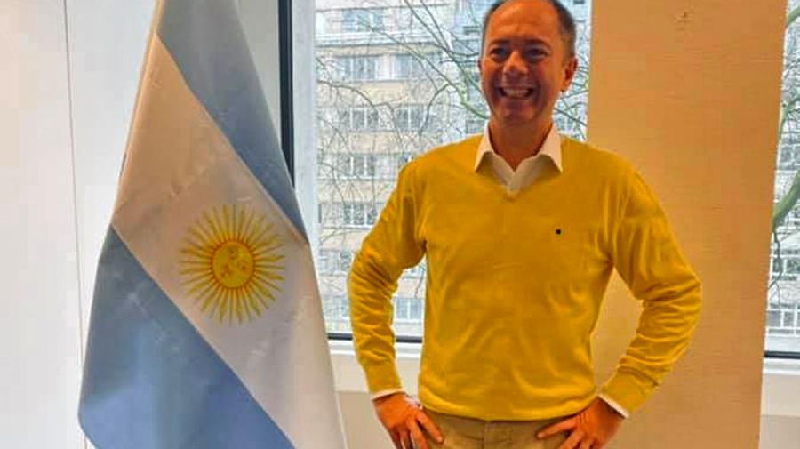 Andrés Mangiarotti encargado de negocios en la embajada Argentina en Venezuela