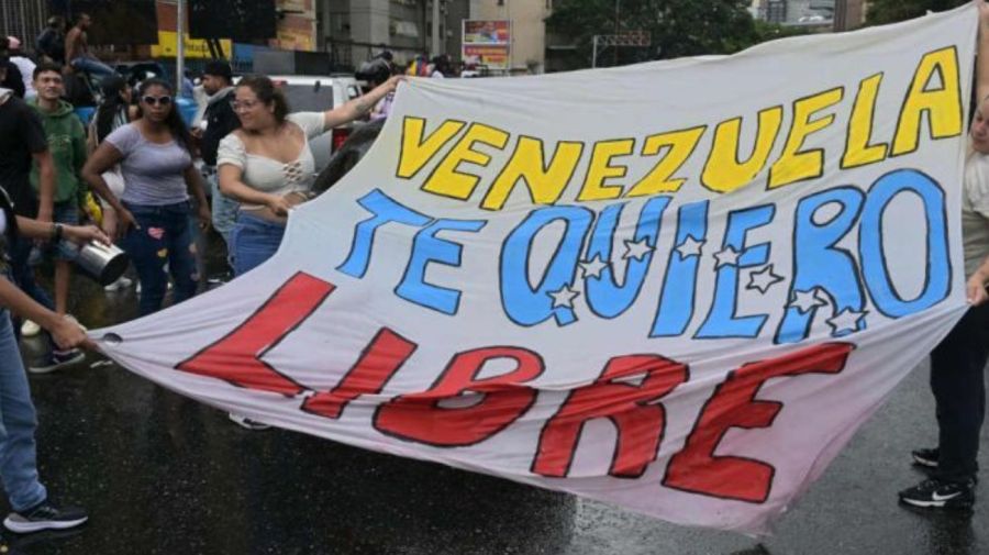 Continúan las manifestaciones en Venezuela.