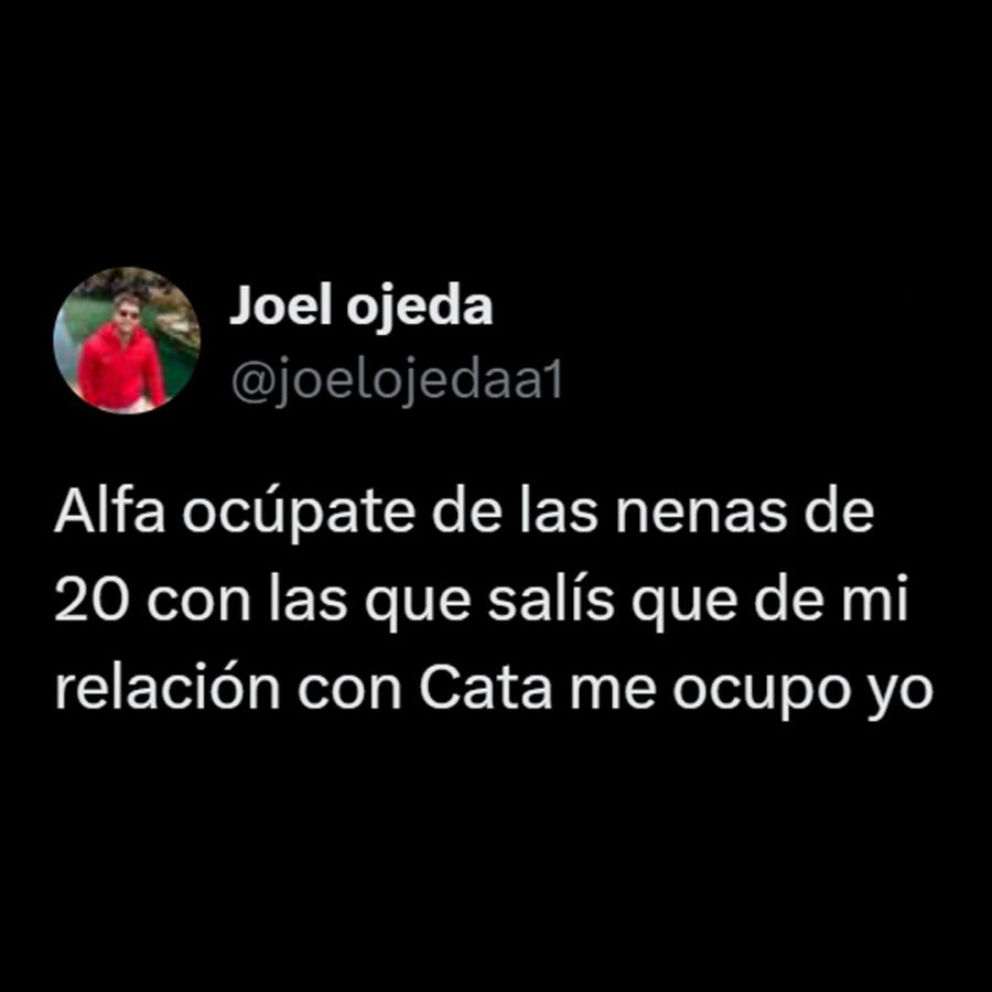 Joel Ojeda contra Alfa de Gran Hermano