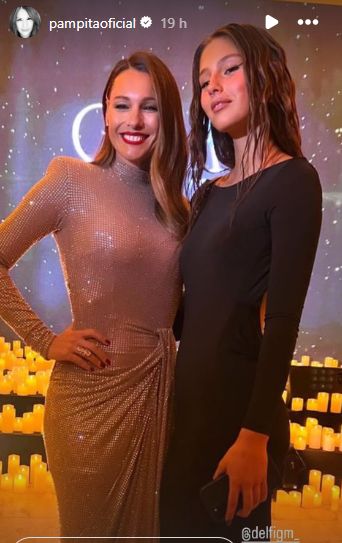 Pampita y Delfina García Moritán