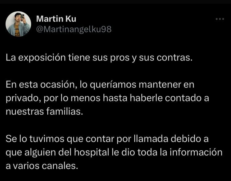 El descargo de Martín Ku