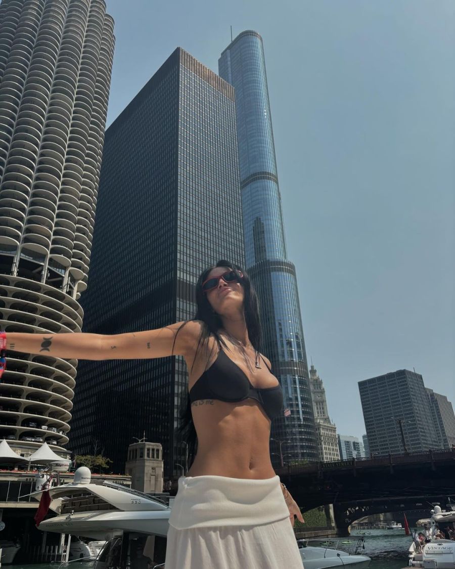 Las fotos de Oriana Sabatini en Estados Unidos tras la boda con Dybala