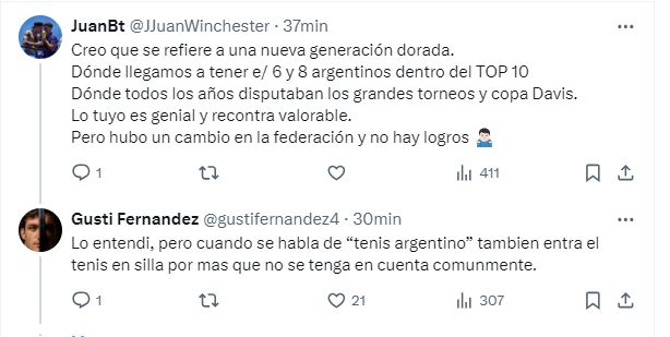 Las respuestas de Gustavo Fernández ante los cuestionamientos del tenis argentino. 