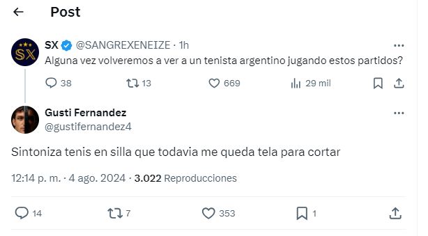 Las respuestas de Gustavo Fernández ante los cuestionamientos del tenis argentino. 