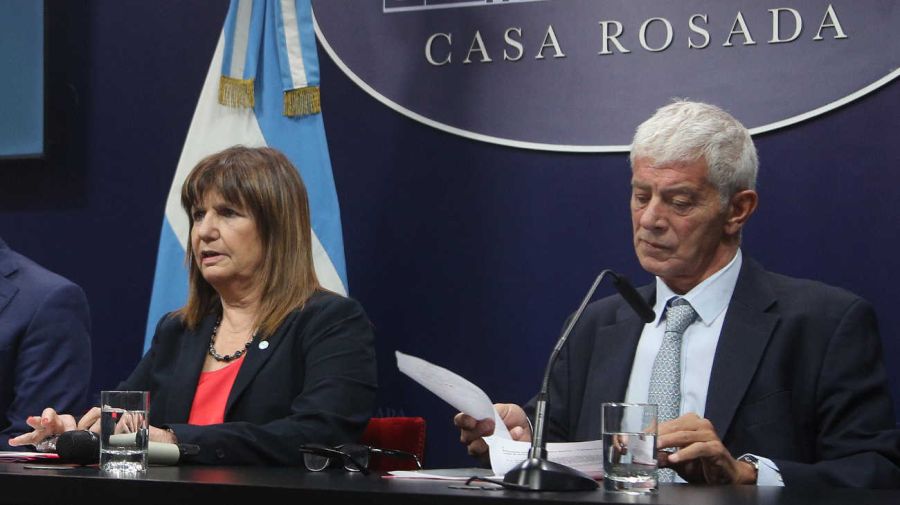 Mariano Cuneo Libarona con Patricia Bullrich 20240805