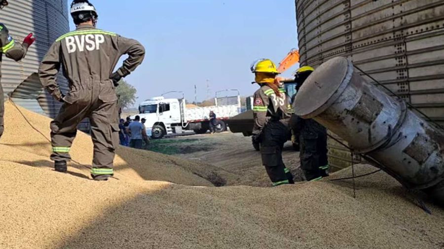 San Pedro falleció el operario que quedó atrapado en el interior de un silo 20240805