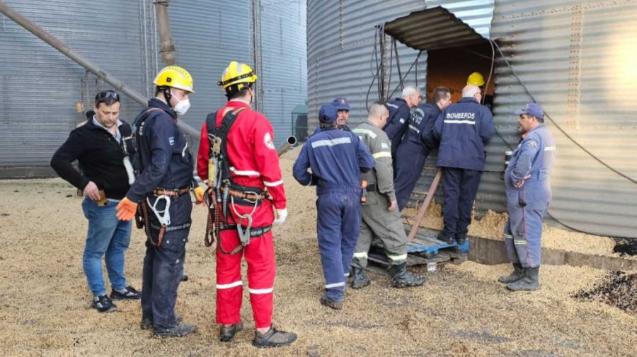 San Pedro falleció el operario que quedó atrapado en el interior de un silo 20240805