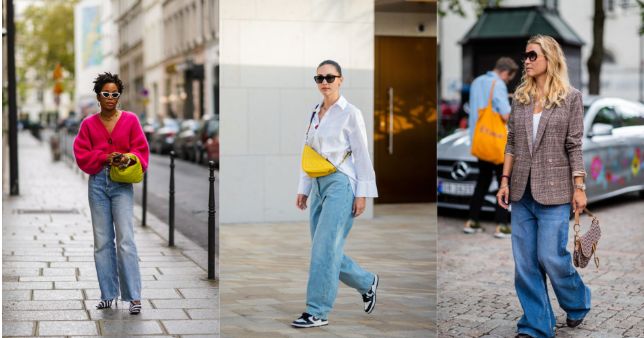 Baggy jean la tendencia que no pasa de moda para un look elegante y casual Marie Claire