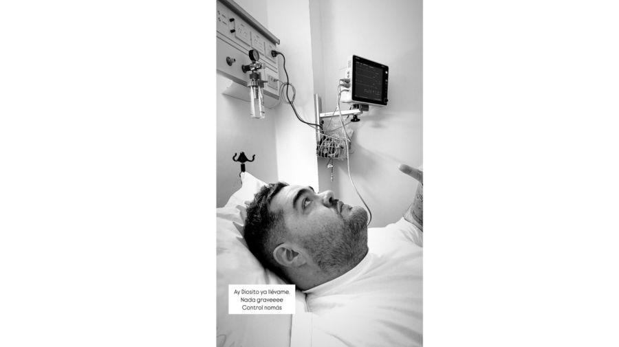 Darío Barassi desde el hospital