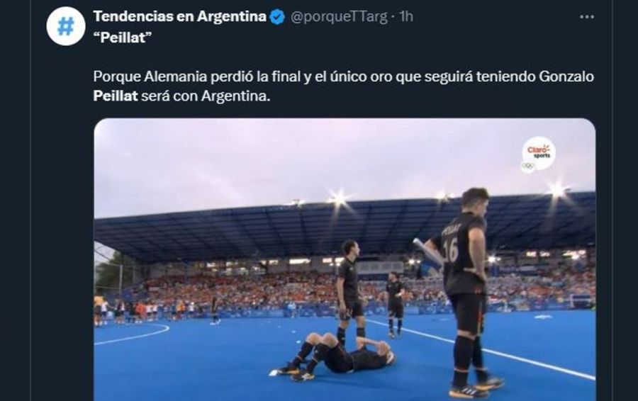 Gonzalo Peillat perdió en los JJOO 2024