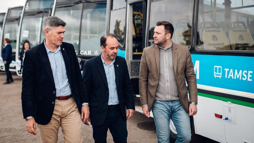 Las autoridades del transporte en la gestión Passerini