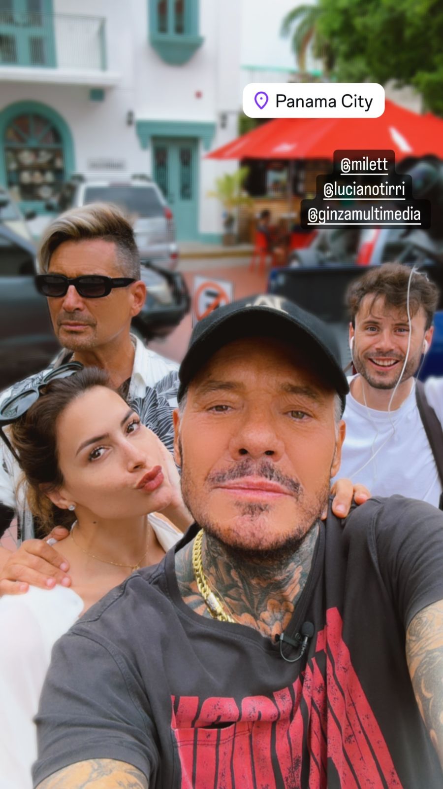 Marcelo Tinelli y Milett