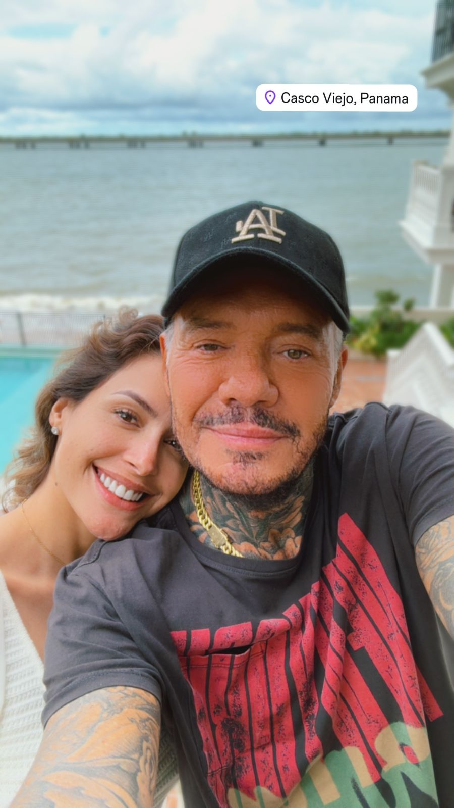 Marcelo Tinelli y Milett