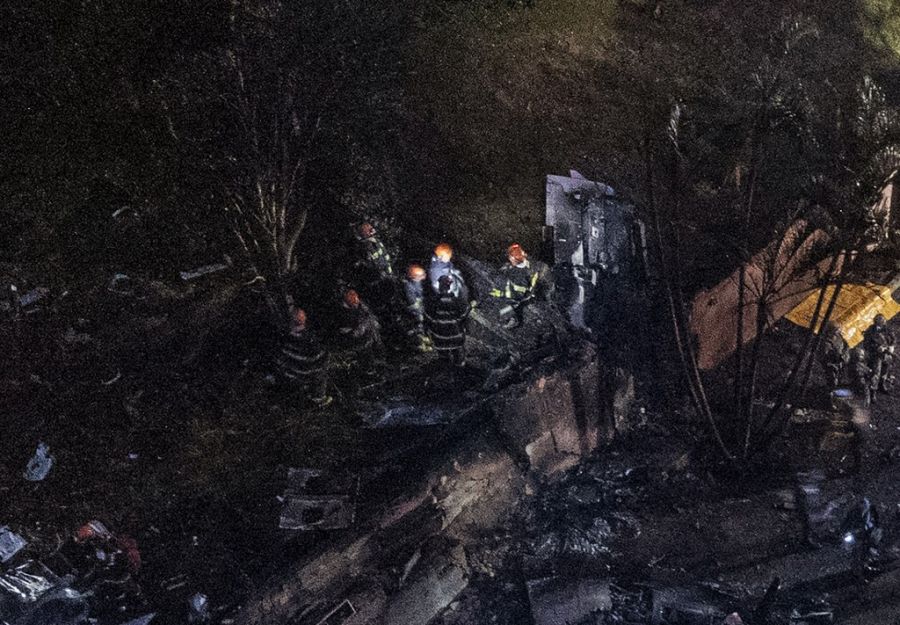 Accidente aéreo en Brasil 20240809