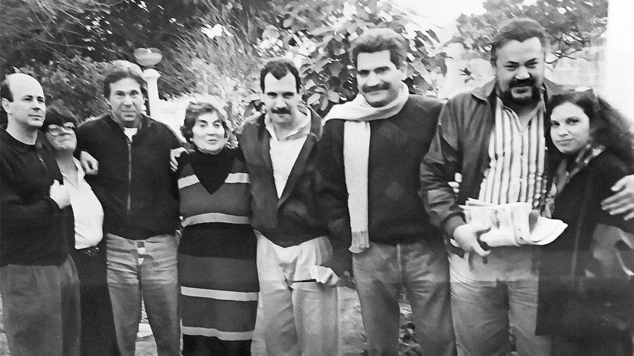 Jorge Telerman, Marta Zain, Guillermo Cherashny, Yiya Asís de Zaín, Daniel Hadad, Jorge Asís, Ignacio Zuleta y Trinidad Vergara. 