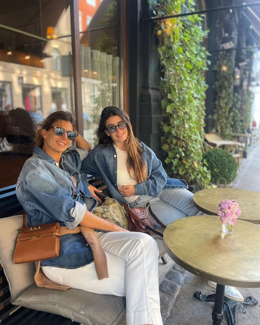 Juliana Awada tiene el jean clasico atemporal para looks de todo el año