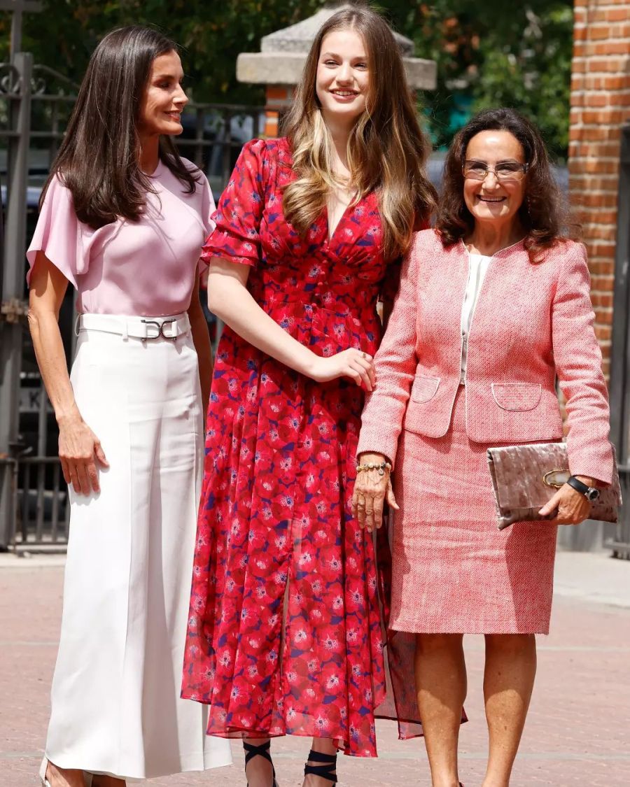 Paloma Rocasolano, Letizia Ortiz y la princesa Leonor