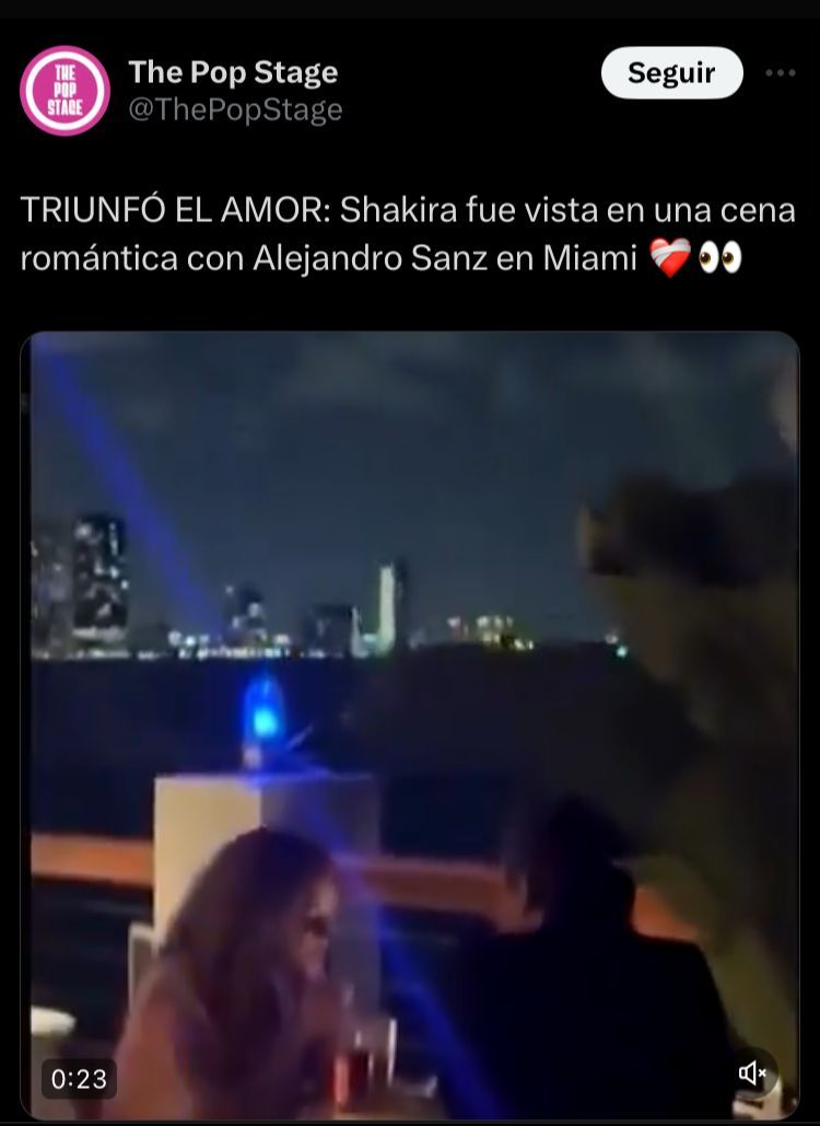 Shakira y Alejandro Sanz