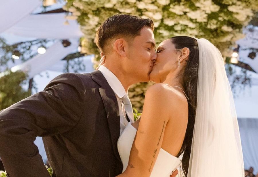 El casamiento de Oriana Sabatini y Paulo Dybala