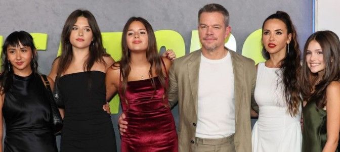 Matt Damon y Alexia Barroso