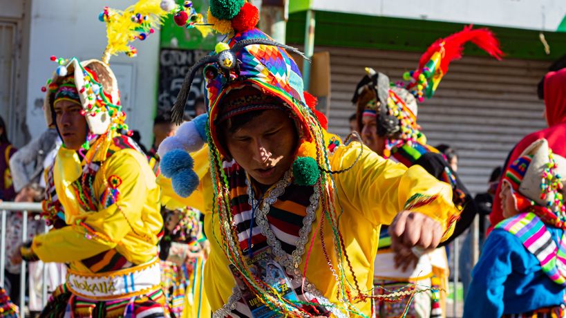 Bailes y festejos de la fiesta Urkupiña