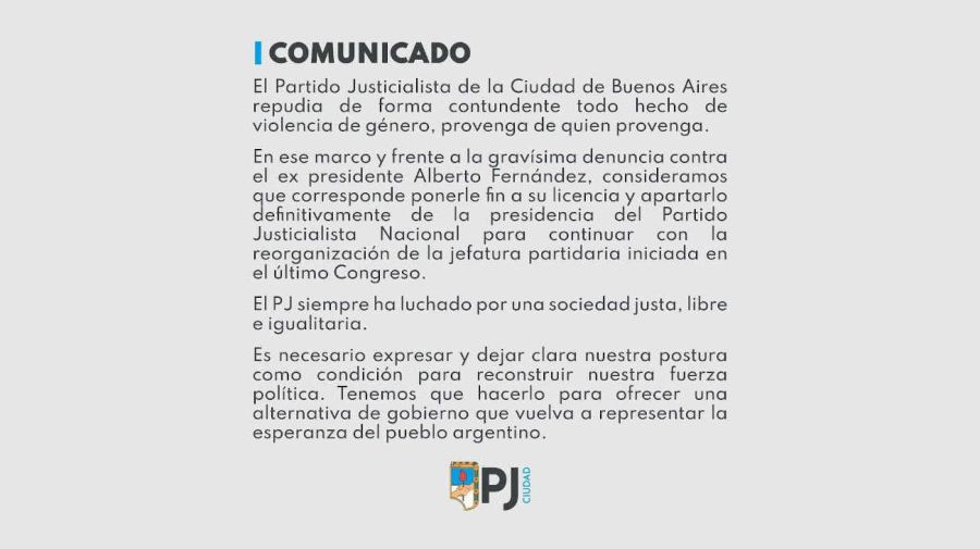 Comunicado PJ 20240814