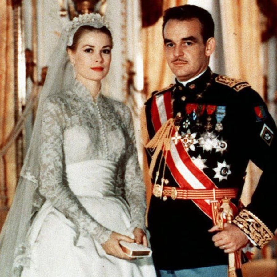 El casamiento, en abril de 1956, de Rainiero y Grace Kelly