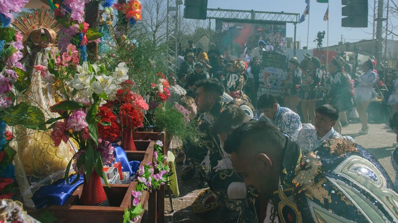 Festejos de Urkupiña en Villa El Libertador