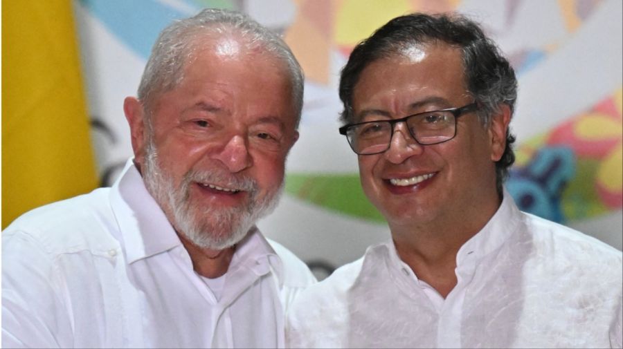 Lula da Silva y Gustavo Petro 20240815