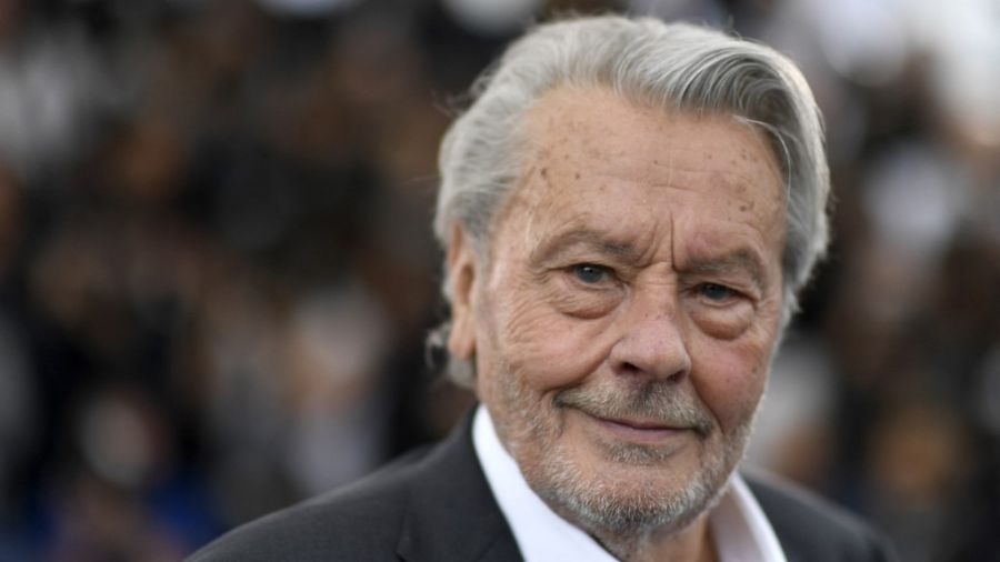 Alain Delon en Cannes en 2019. Murió a los 88 años.