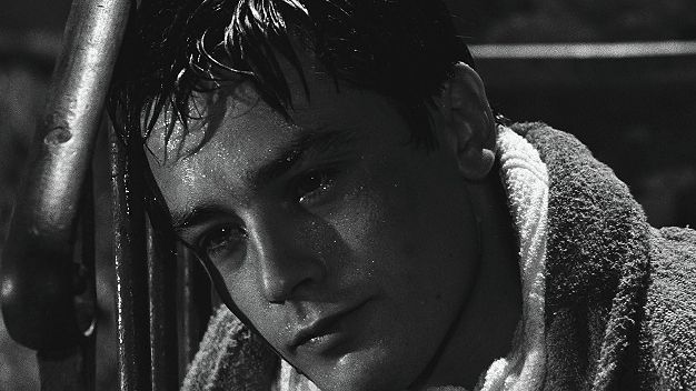 Alain Delon en 'Rocco y sus hermanos', mítica obra de Luchino Visconti en 1960. 