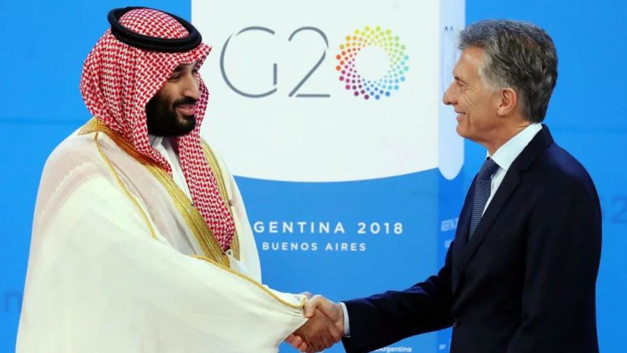 Macri y Mohammed bin Salman