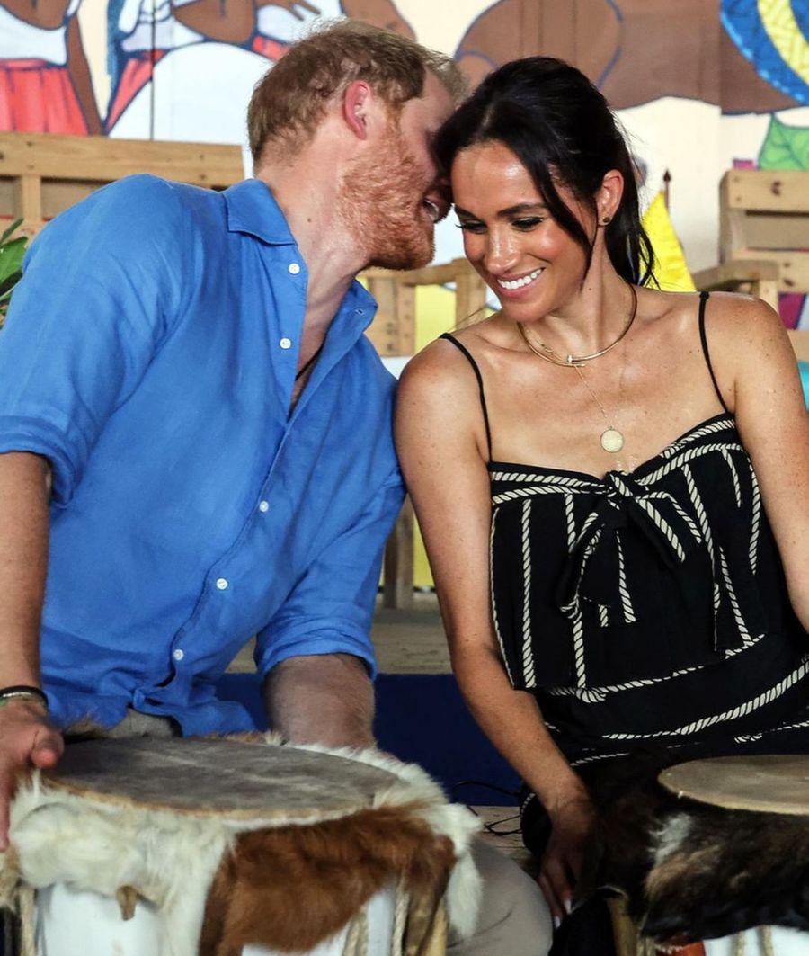 Meghan y Harry en Colombia