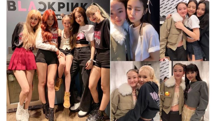 Ella Gross con BLACKPINK