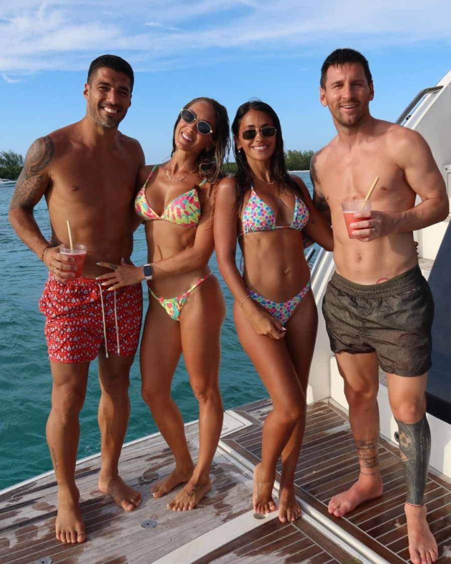 Lionel Messi y Anonela Roccuzzo