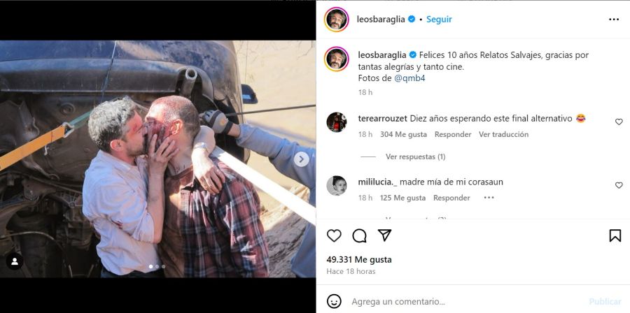 Leonardo Sbaraglia por los 10 años de Relatos Salvajes