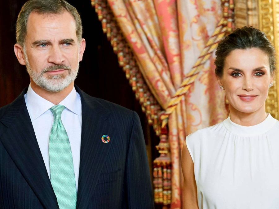 Los reyes Felipe y Letizia