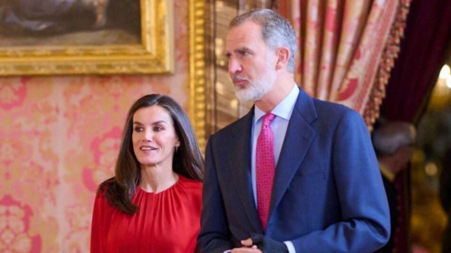 Los reyes Felipe y Letizia