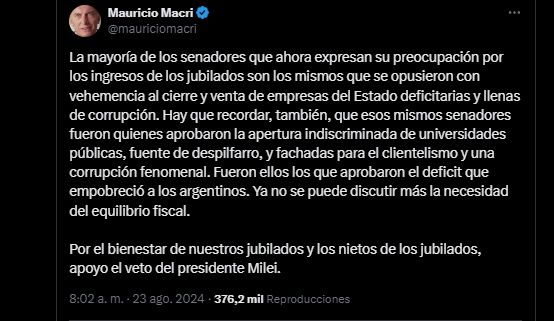 Mauricio Macri