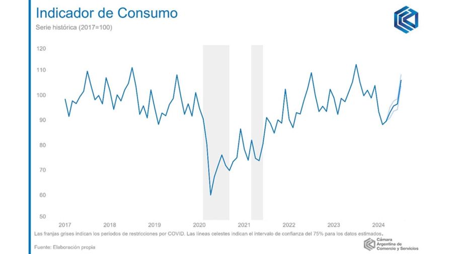 Indicador de consumo Julio 2024