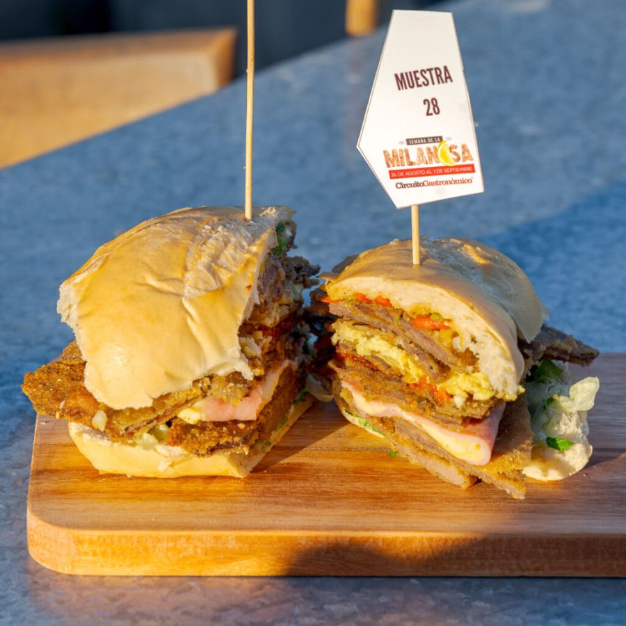 El mejor sándwich de milanesa de El Bodegón en Córdoba