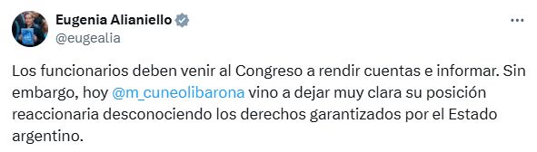 Reacciones a los dichos de Mariano Cúneo Libarona sobre la diversidad sexual