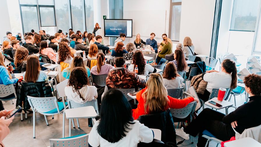 Aula en la Universidad Siglo 21