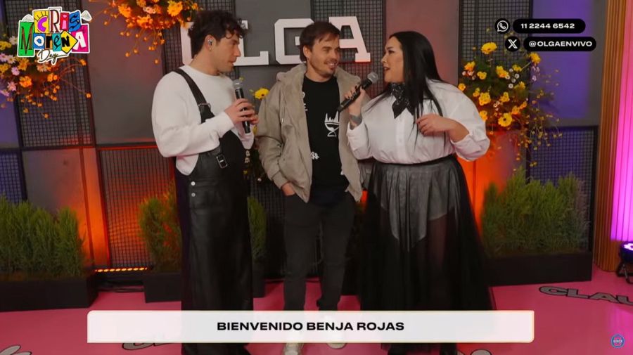 Benjamín Rojas en el Cris Morena Day