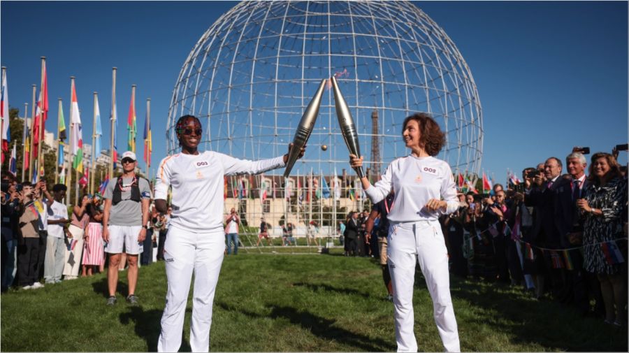 El colorido de la ceremonia inaugural de los Juegos Paralímpicos de París 2024. 