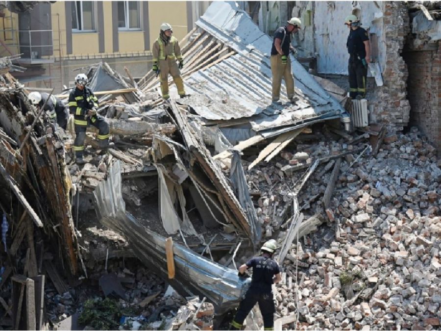 Guerra en Ucrania: siguen los bombardeos.