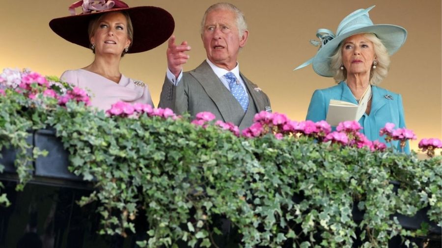 La familia real en el Hipódromo de Ascot